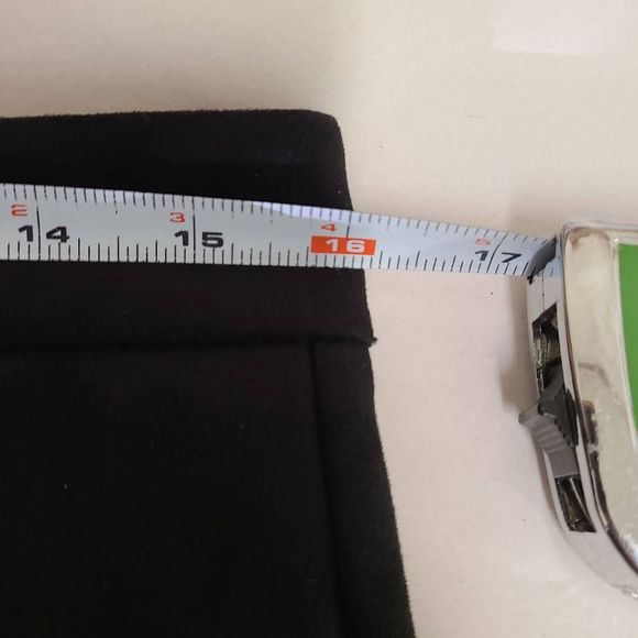 Black Faux Suede Lace Up Mini Skirt XL - Picture 8 of 9